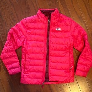 REI kids 650 down jacket size 10-12